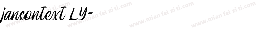 jansontext LY字体转换